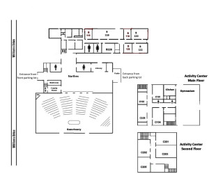 Campus Map – Faith Lutheran Church